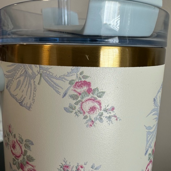 Stanley x LoveShackFancy Tumbler 40oz Rosa Beaux Blue Authentic - Picture 7 of 12